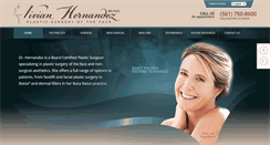 Desktop Screenshot of drhernandez.com